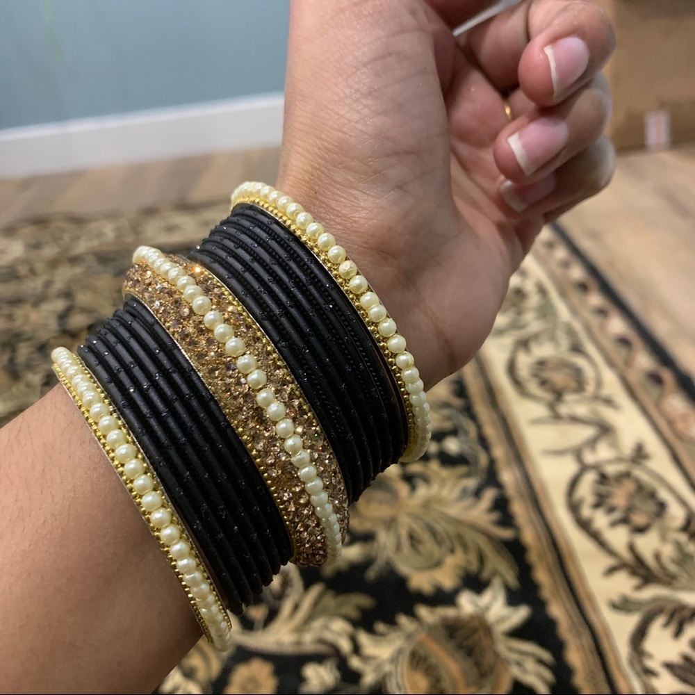 black bangles